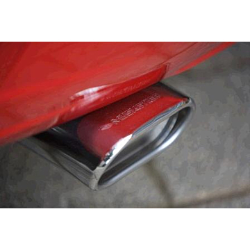 Musketier Citroën C1/ Peugeot 107 / Toyota Aygo duplex rvs einddemper 1x135x75 mm