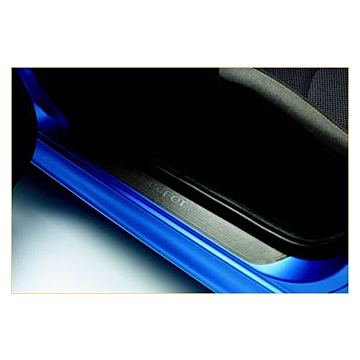 Peugeot 206 instaplijsten (kunststof)