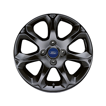Ford lichtmetalen velg 16" 7-spaaks design, Panther Black