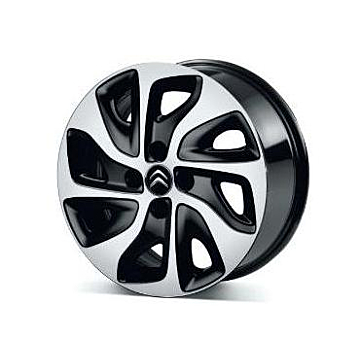 Citroën lichtmetalen velgen set Airflow 16" 4-gaats