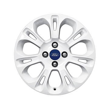 Ford Ka (09/2008 - 2016) lichtmetalen velg 15" 7x2-spaaks design wit