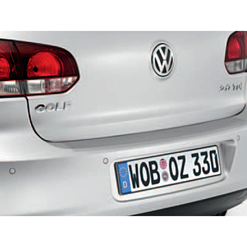 Volkswagen Golf 5 protection foil rear bumper transparent